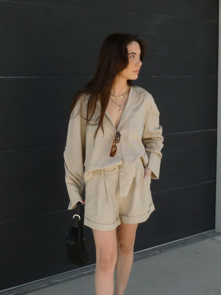 Wes Linen Shorts