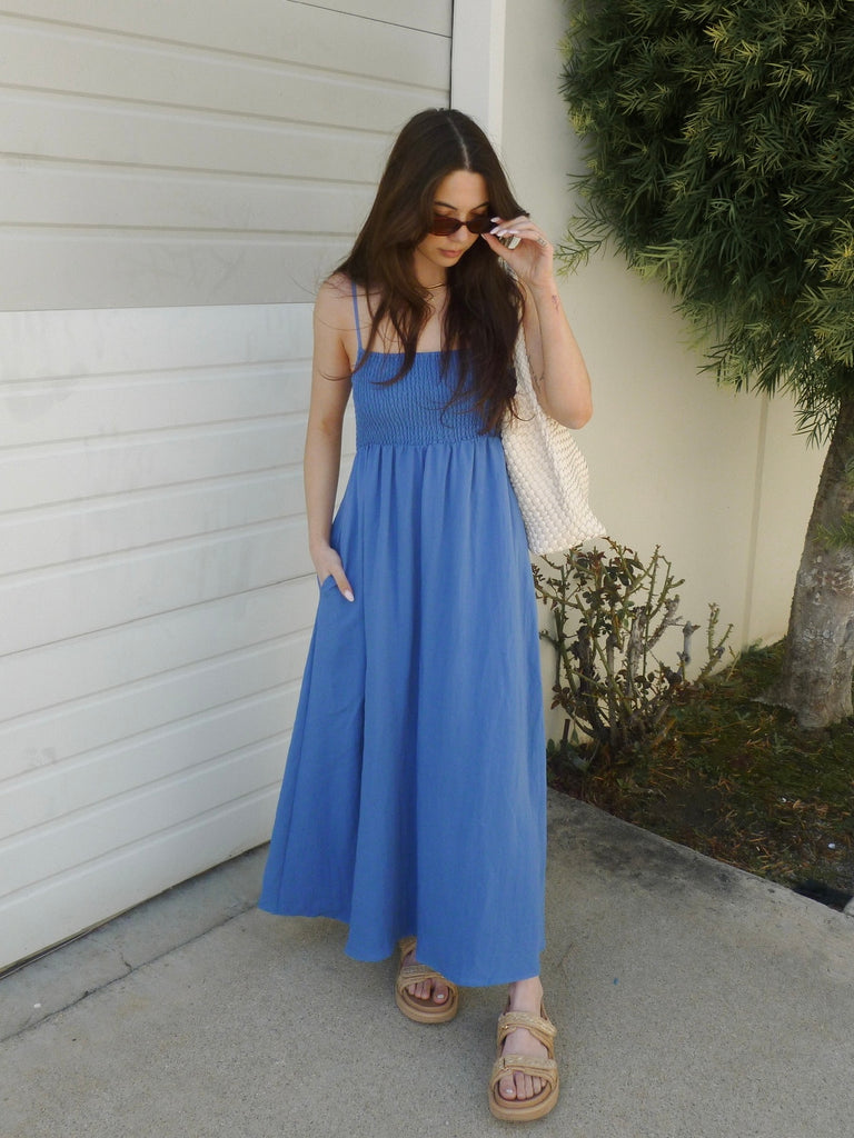 Beachside Midi Dress in Riviera by Z SUPPLY