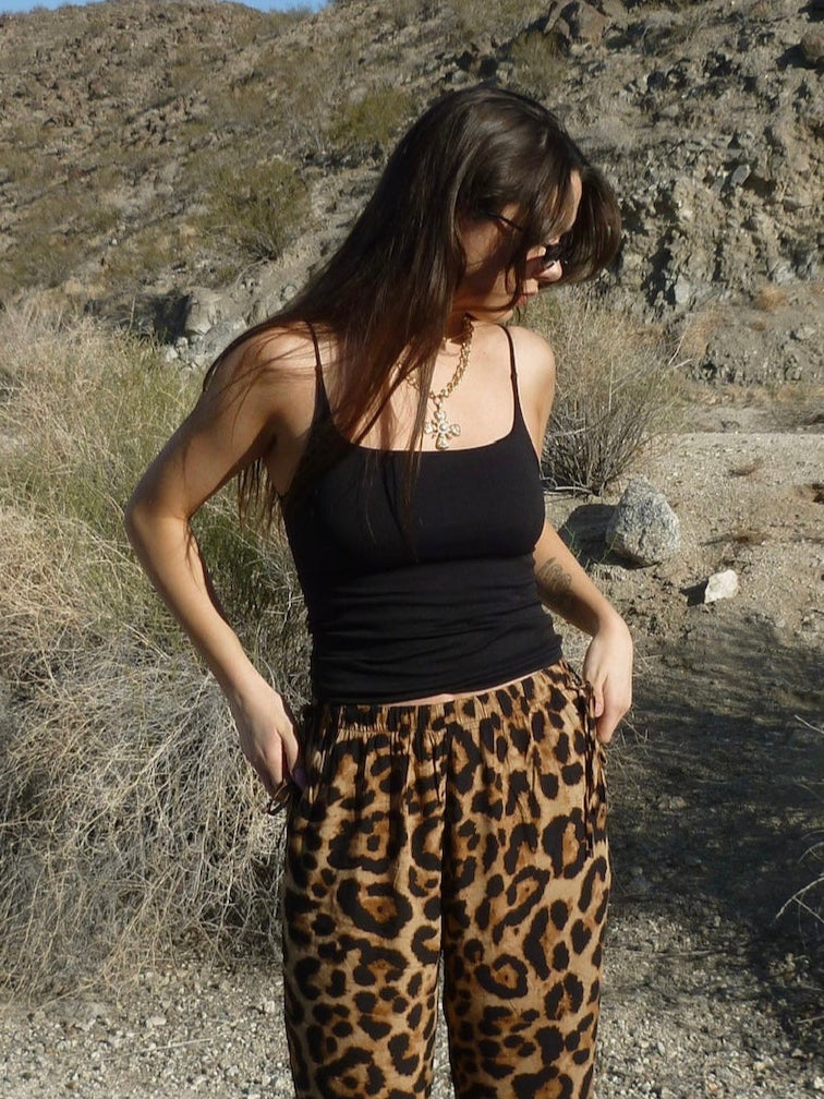 Clean Girl Cami in Black