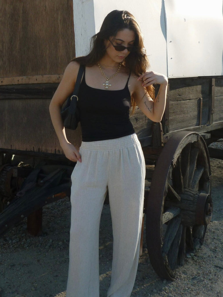 Island Bay Smock Pants in Sand
