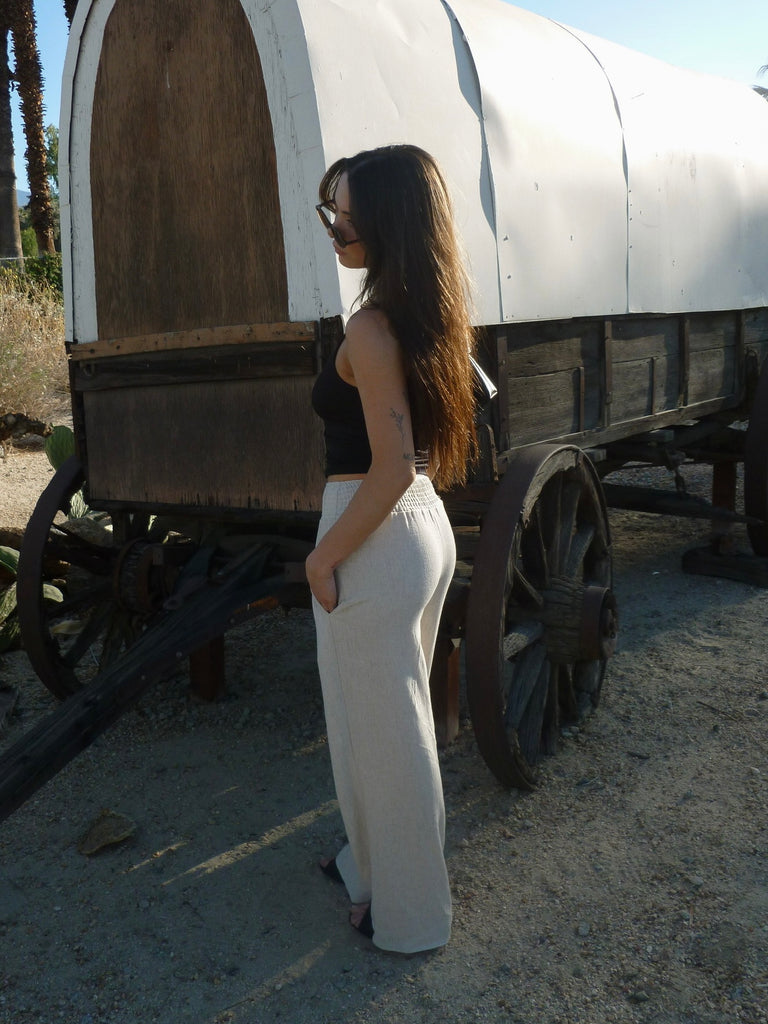 Island Bay Smock Pants in Sand