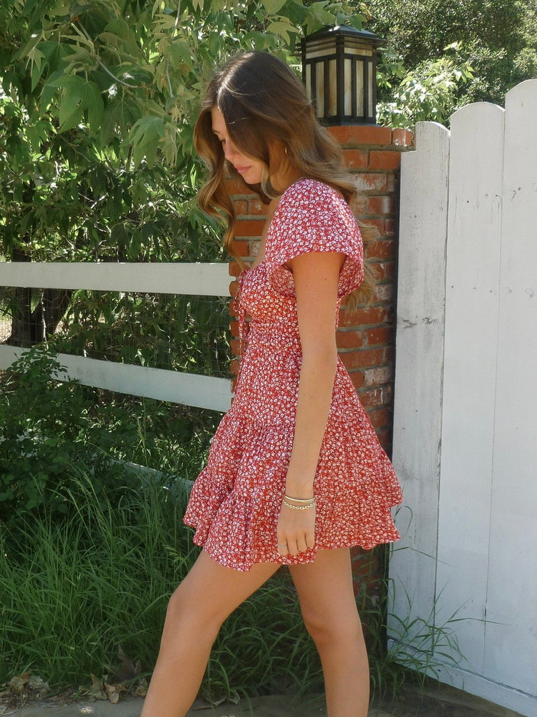 Poppy Floral Print Dress