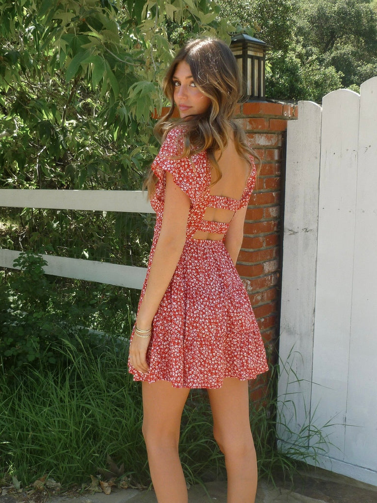 Poppy Floral Print Dress