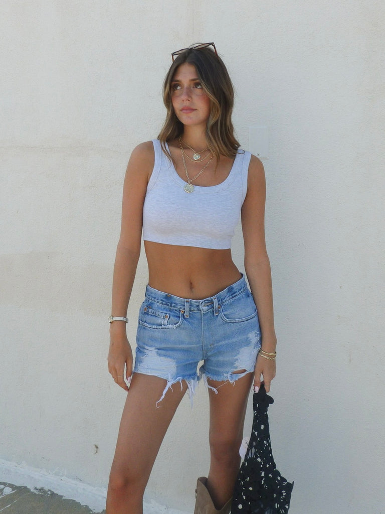 Noah Tank in Grey