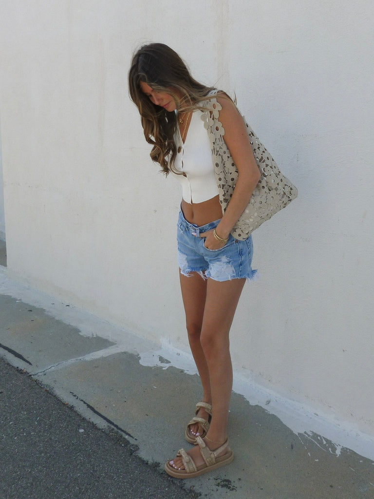 Aster Shoulder Bag in Natural