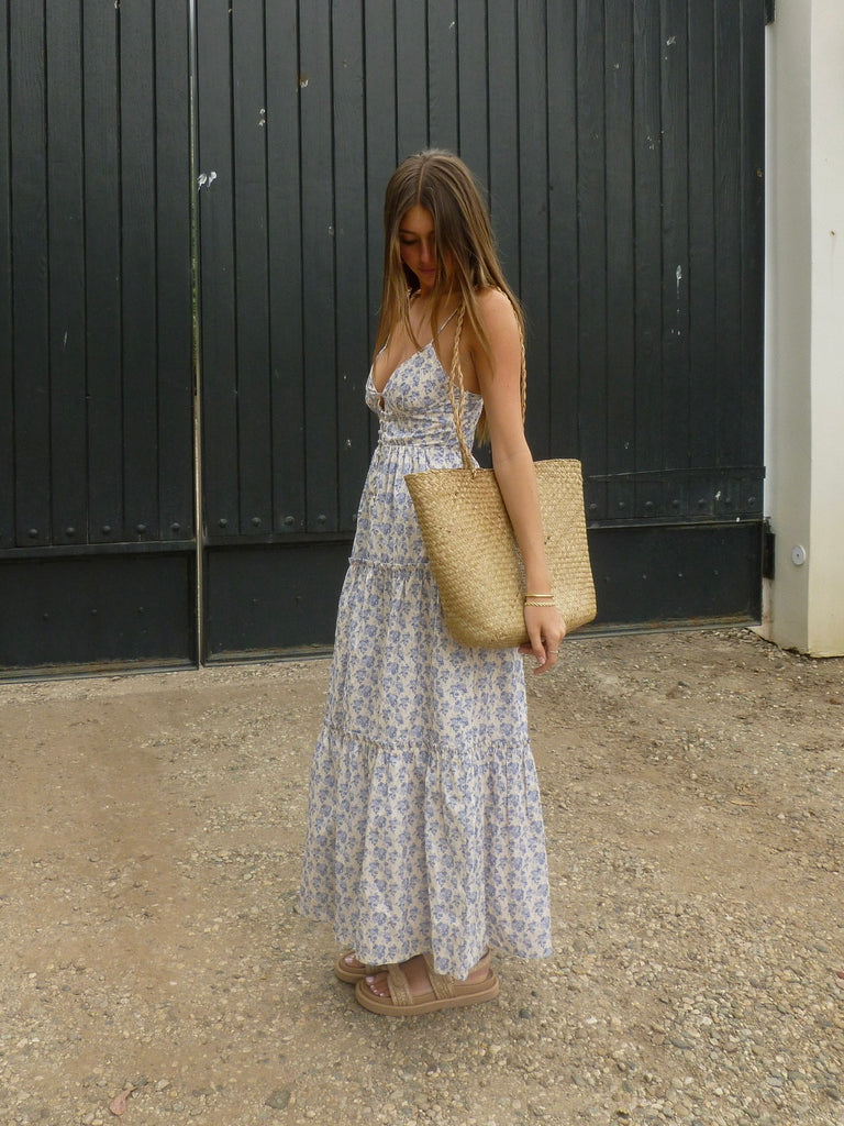 Perfect Day Floral Print Maxi Dress