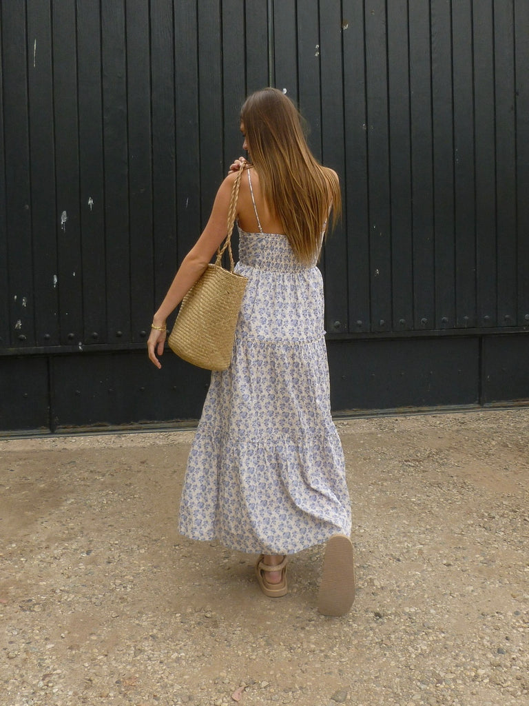 Perfect Day Floral Print Maxi Dress