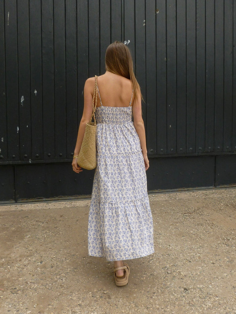 Perfect Day Floral Print Maxi Dress