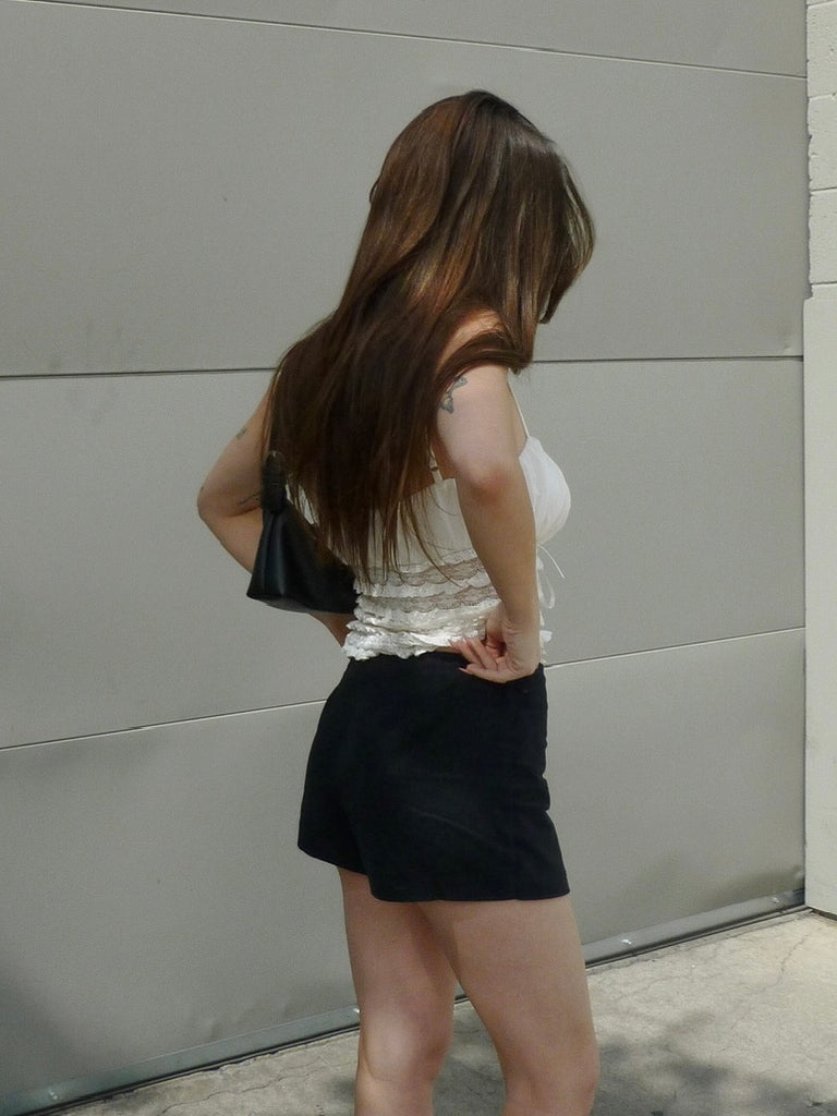 Rumi Mini Skort in Black
