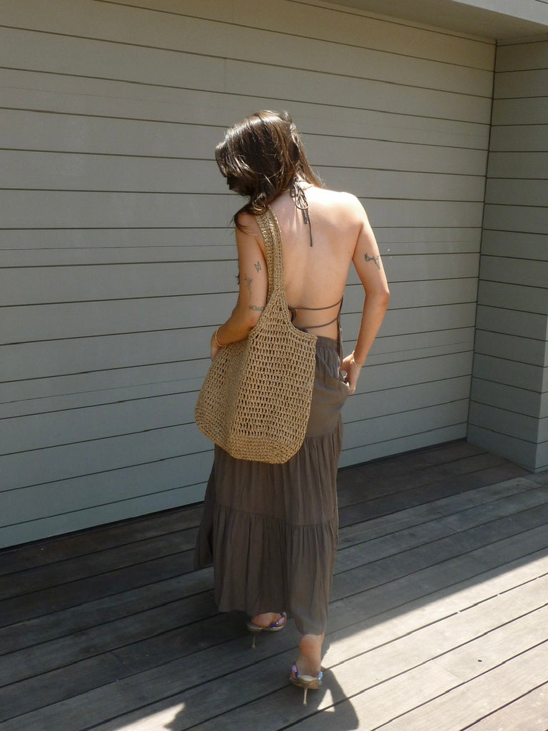 Tuscany Halter Top in Espresso