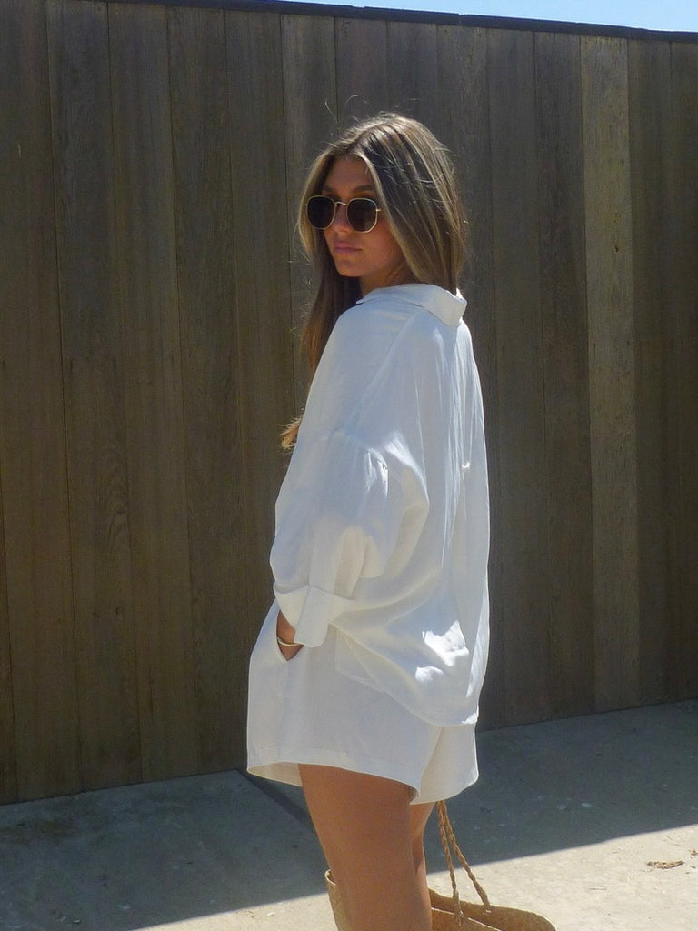 Ocean Tencel Shorts