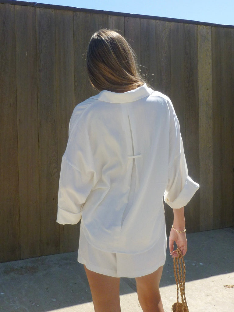 Ocean Tencel Shorts