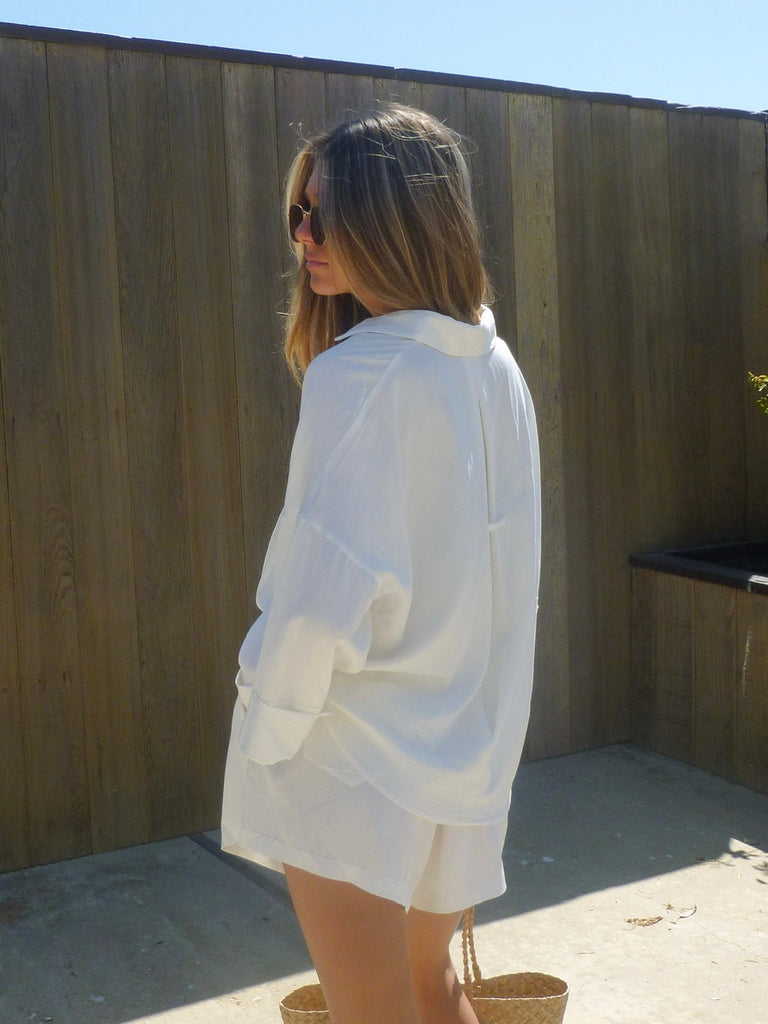 Ocean Tencel Shorts