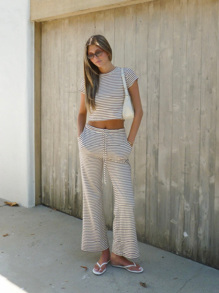 Colton Terry Stripe Pant