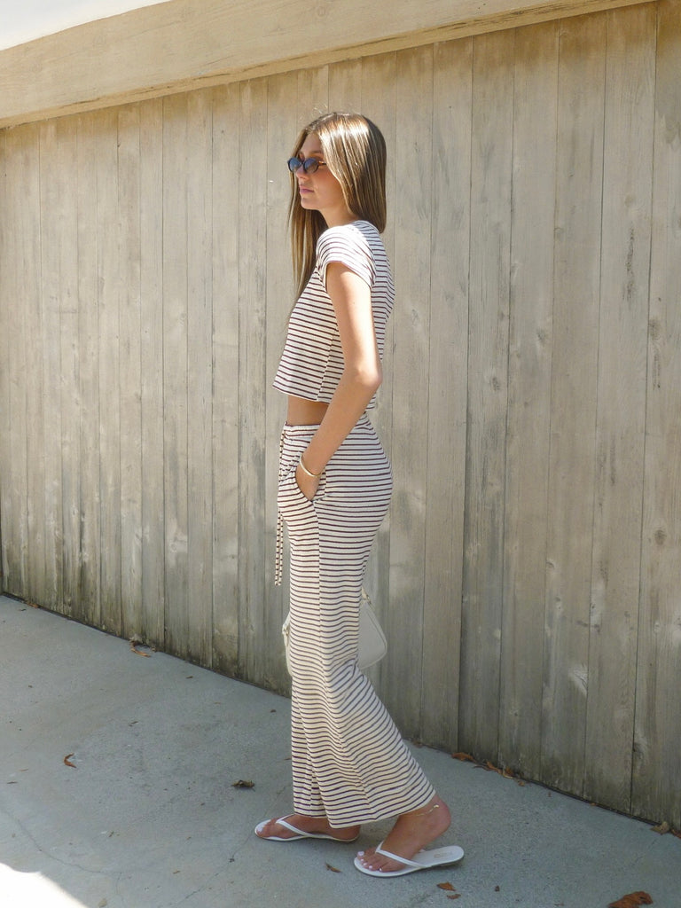 Colton Terry Stripe Pant