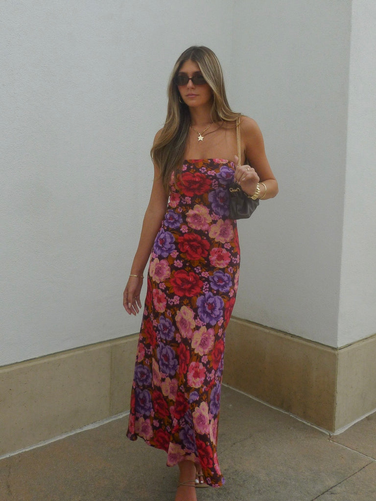 Dahlia Strapless Maxi Dress