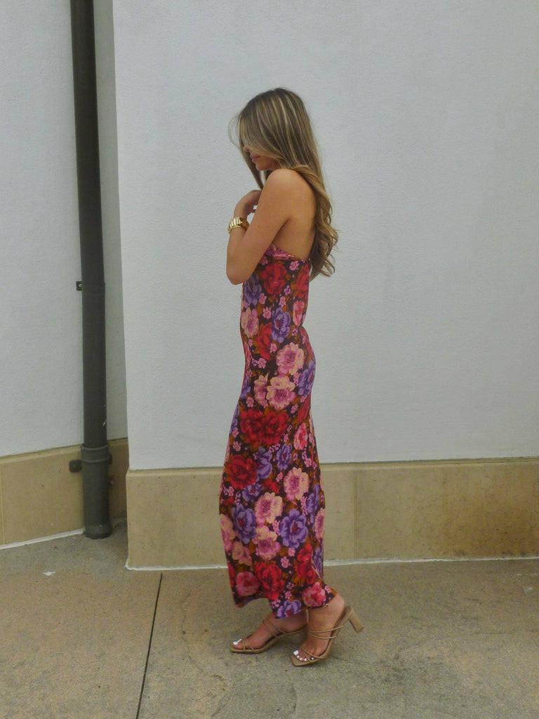 Dahlia Strapless Maxi Dress