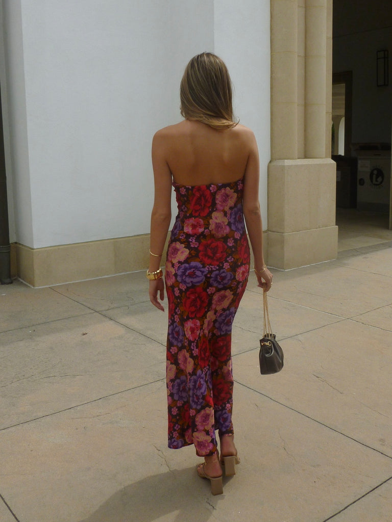 Dahlia Strapless Maxi Dress