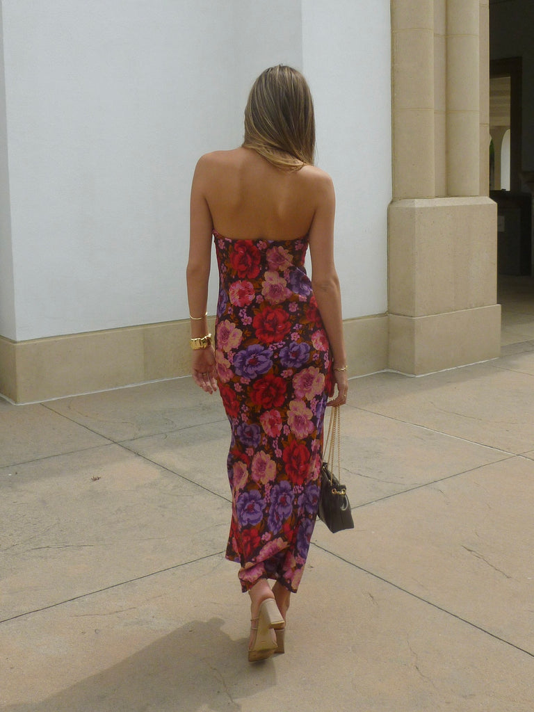 Dahlia Strapless Maxi Dress