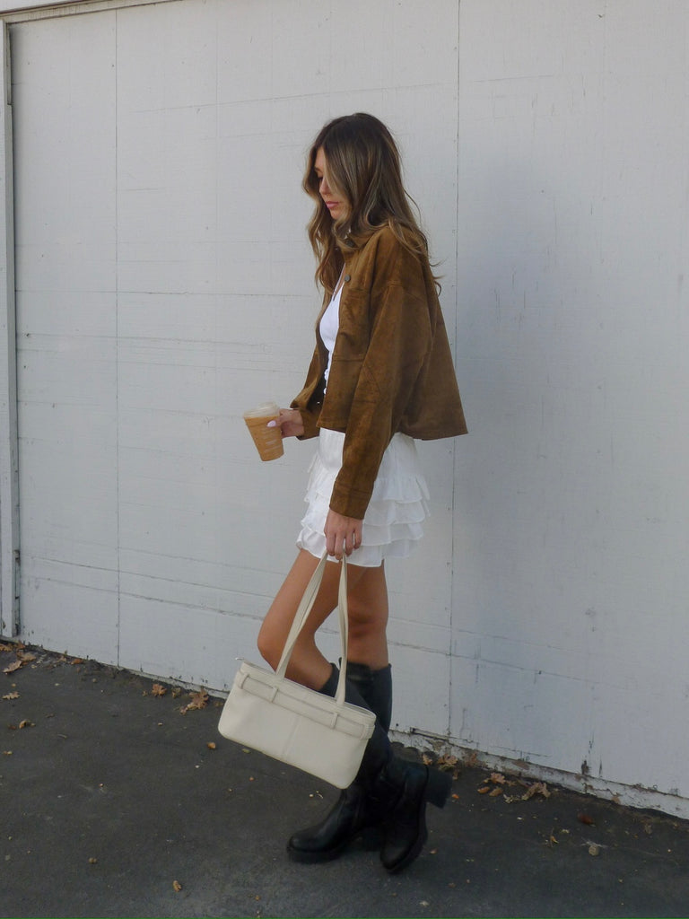 Meredith Skirt in White