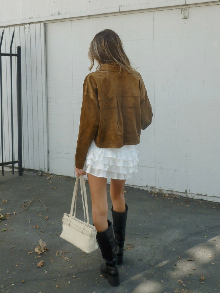 Meredith Skirt in White