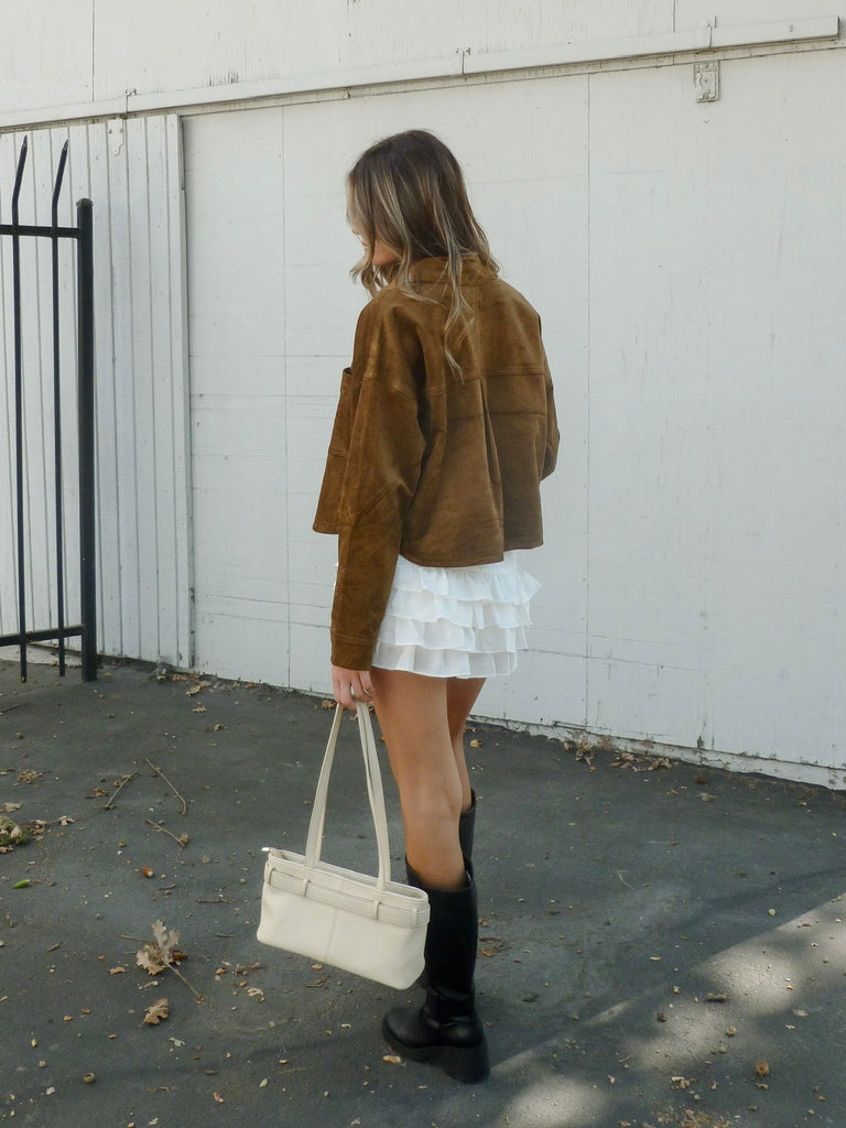 Meredith Skirt in White