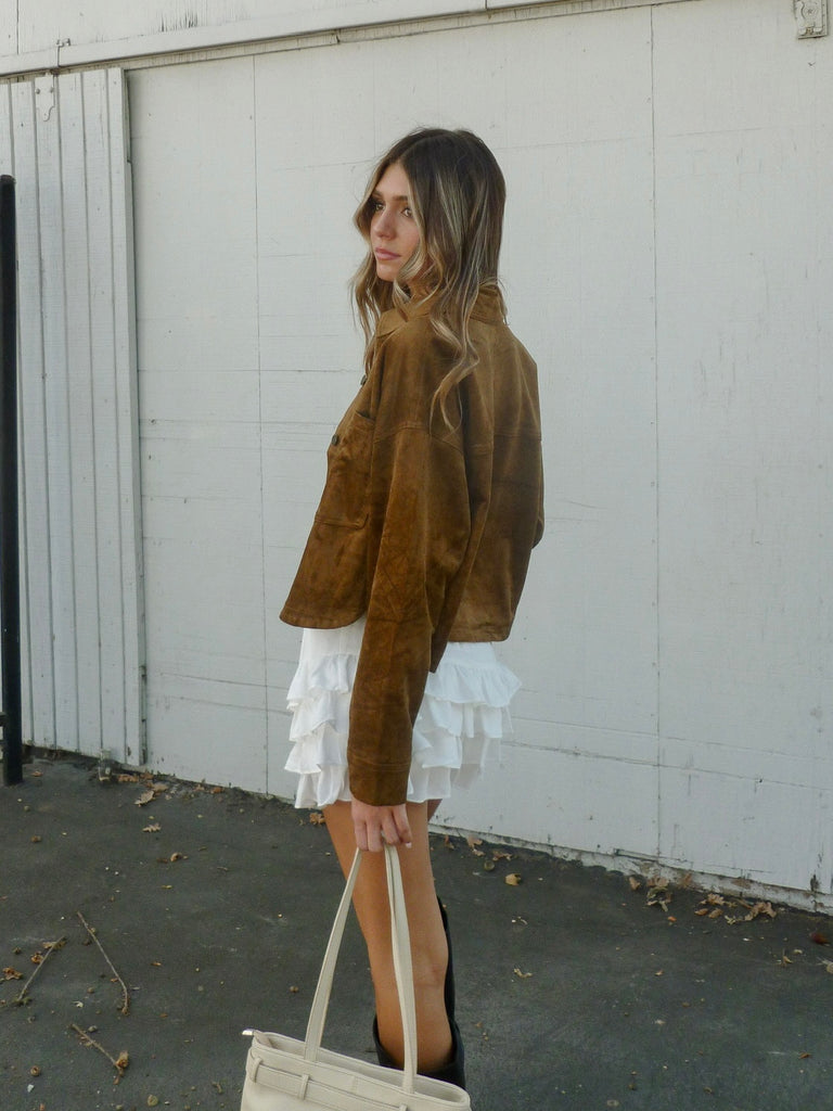 Meredith Skirt in White