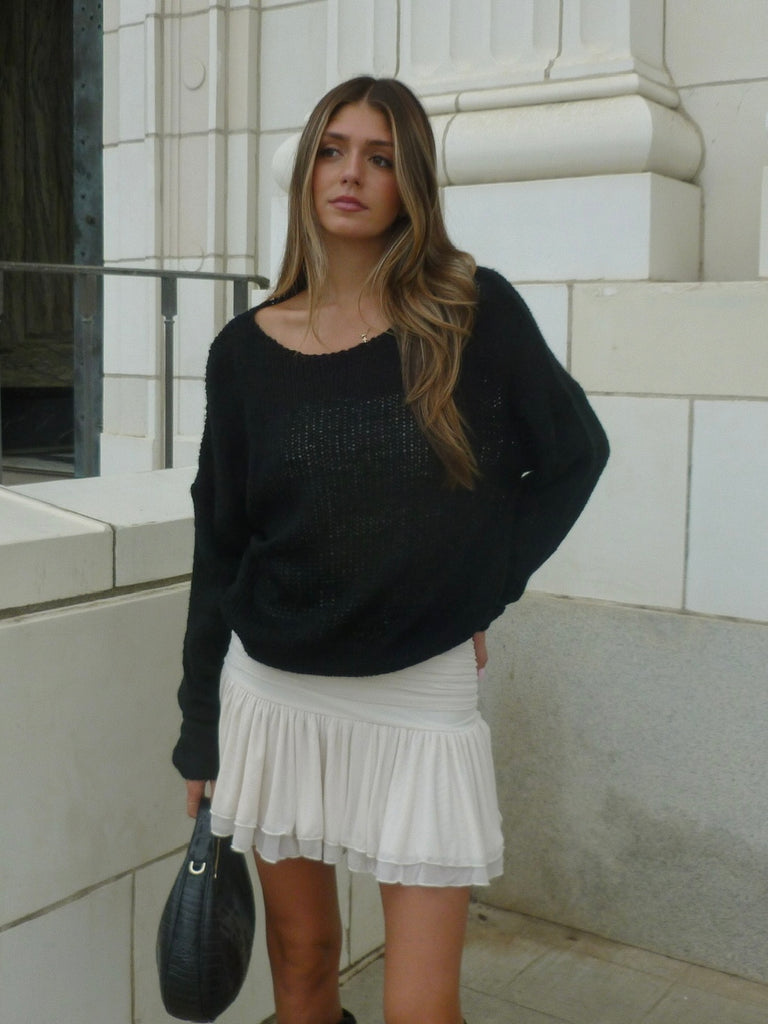 Ludlow Sweater in Black
