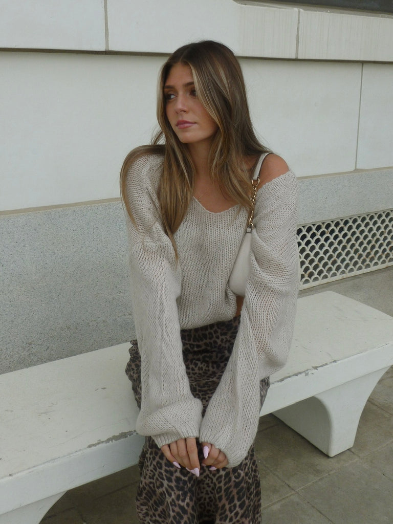 Ludlow Sweater in Natural