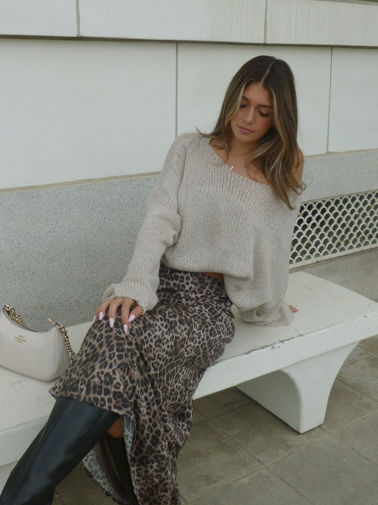 Ludlow Sweater in Natural