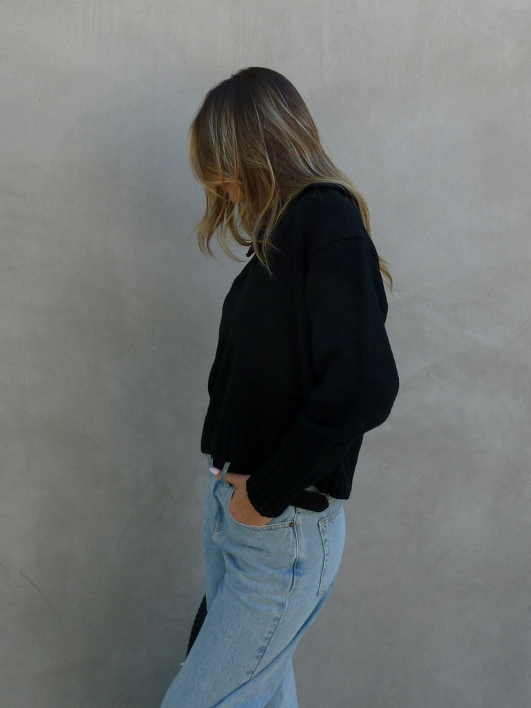 Brooks Sweater in Black