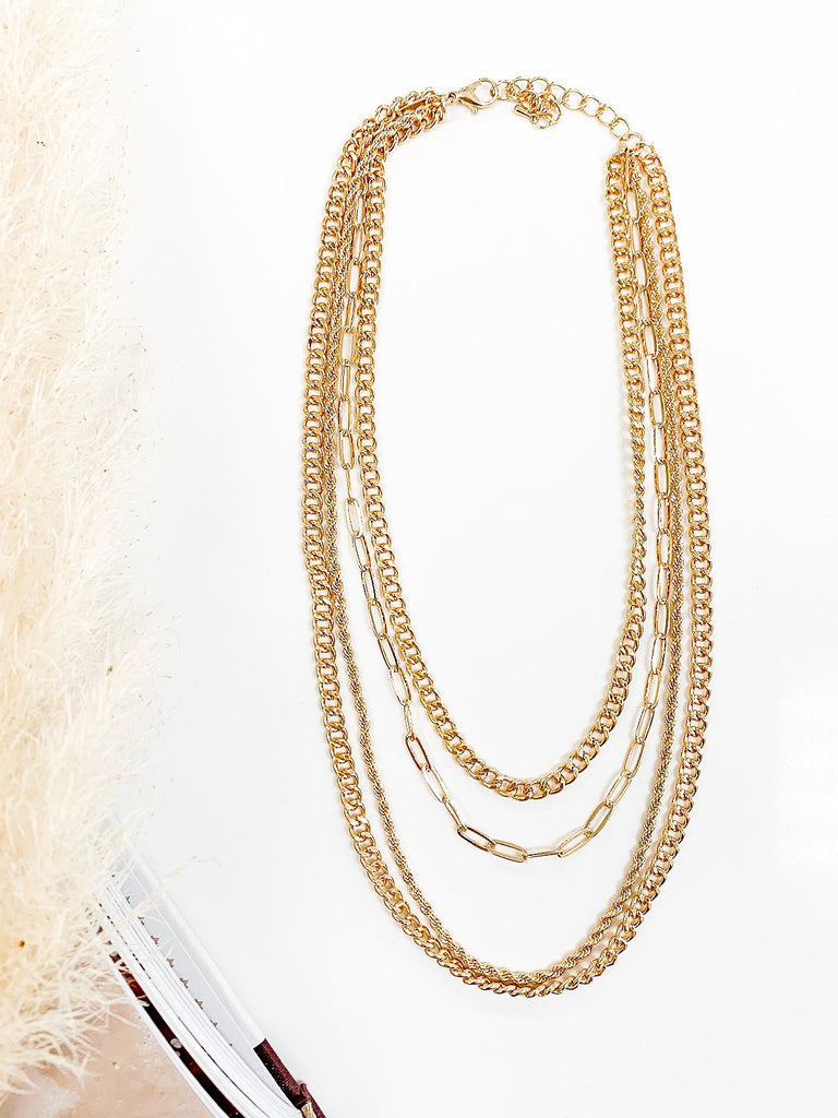 Dylan Multi Chain Necklace