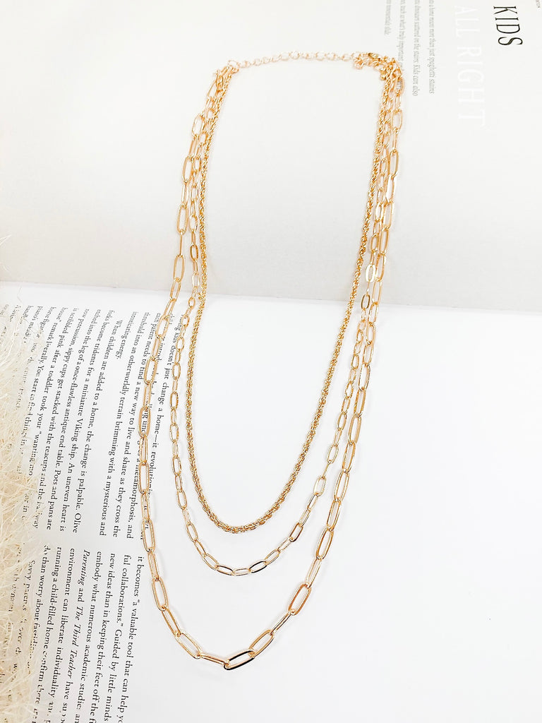 Ember Multi Chain Necklace
