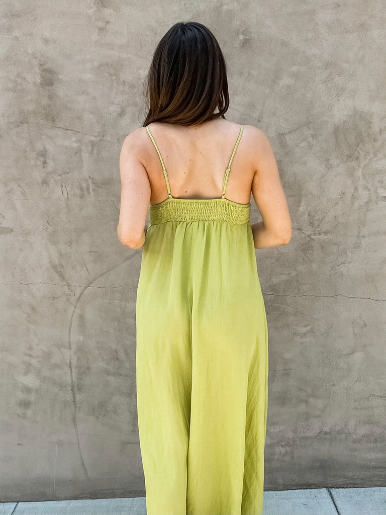 Lana Maxi Dress in Lime