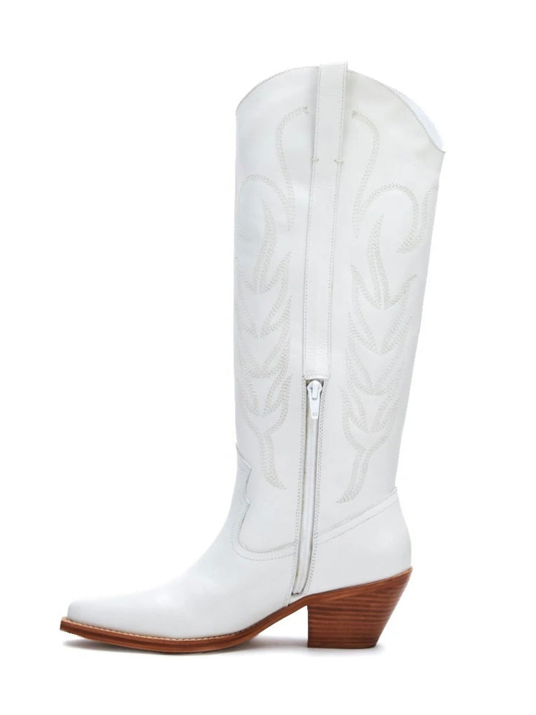 Agency Boots in White by MATISSE