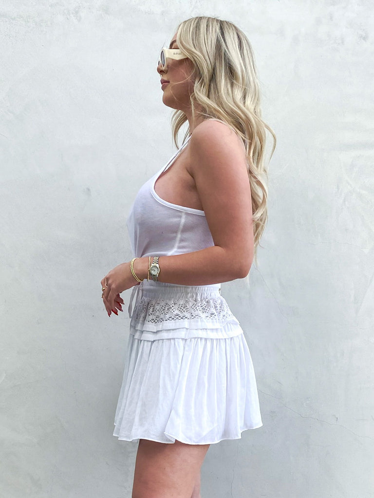 Kenzie Skirt in White