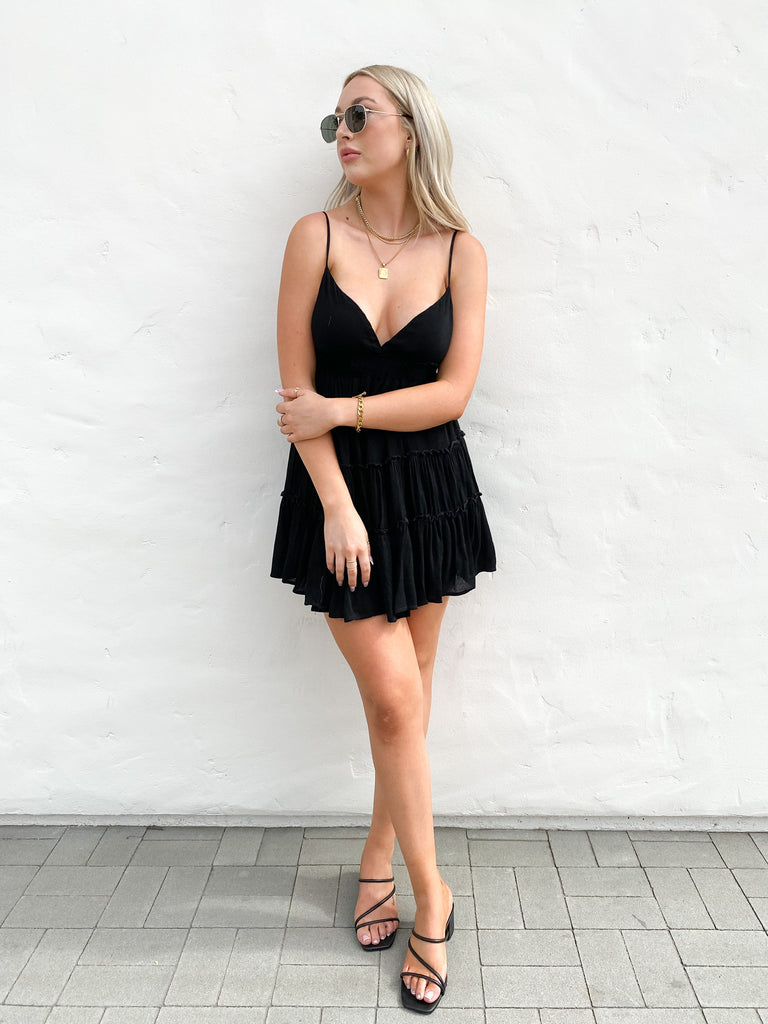 Shae Sun Dress in Black