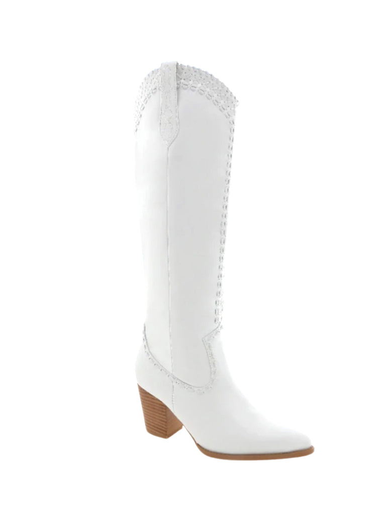 Finley Boots in White by BILLINI