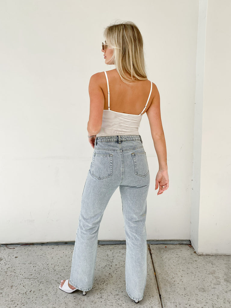 Down for it Boot Cut Jeans