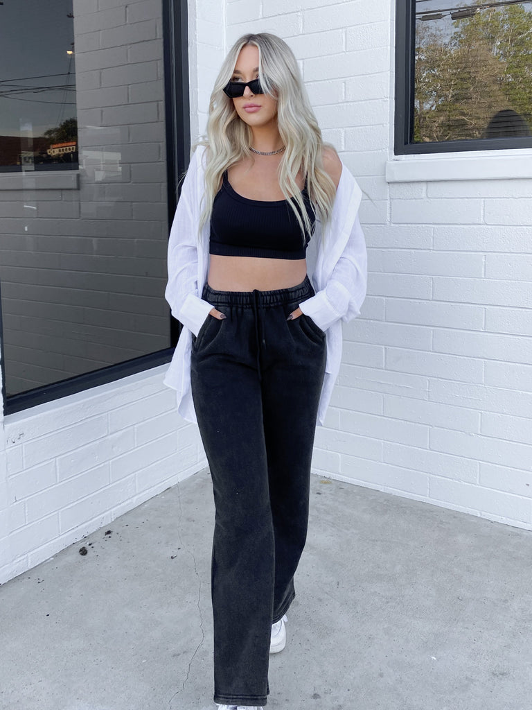 Lounge All Day Lounge Pants in Vintage Black