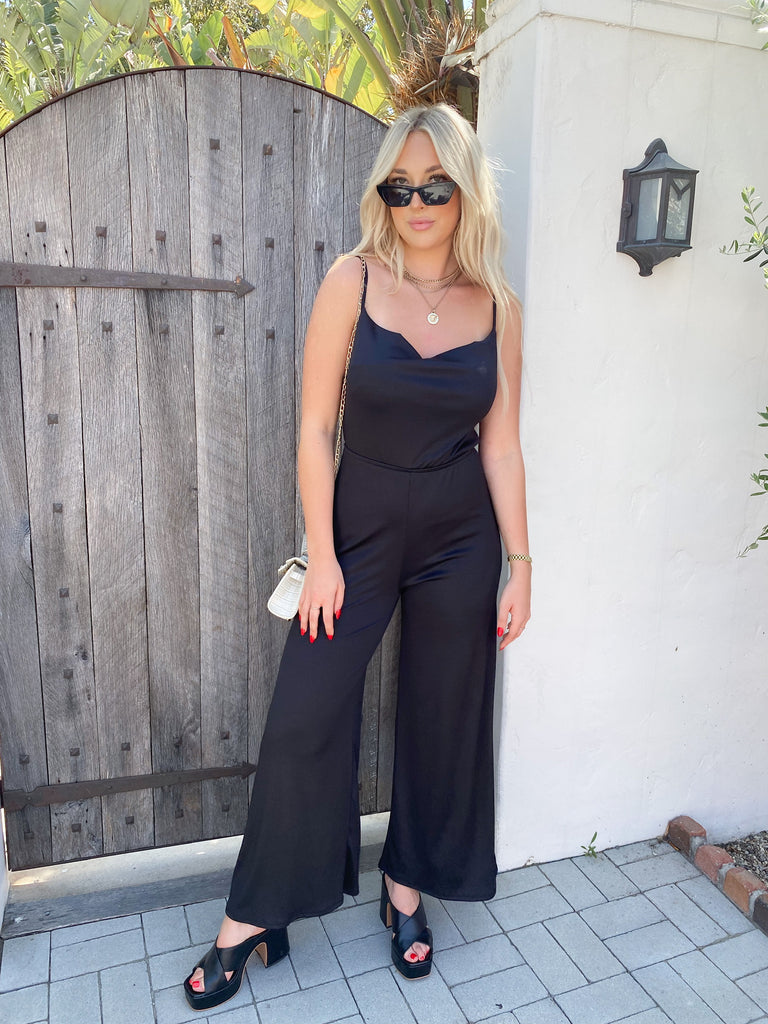 Taya Jumpsuit in Black