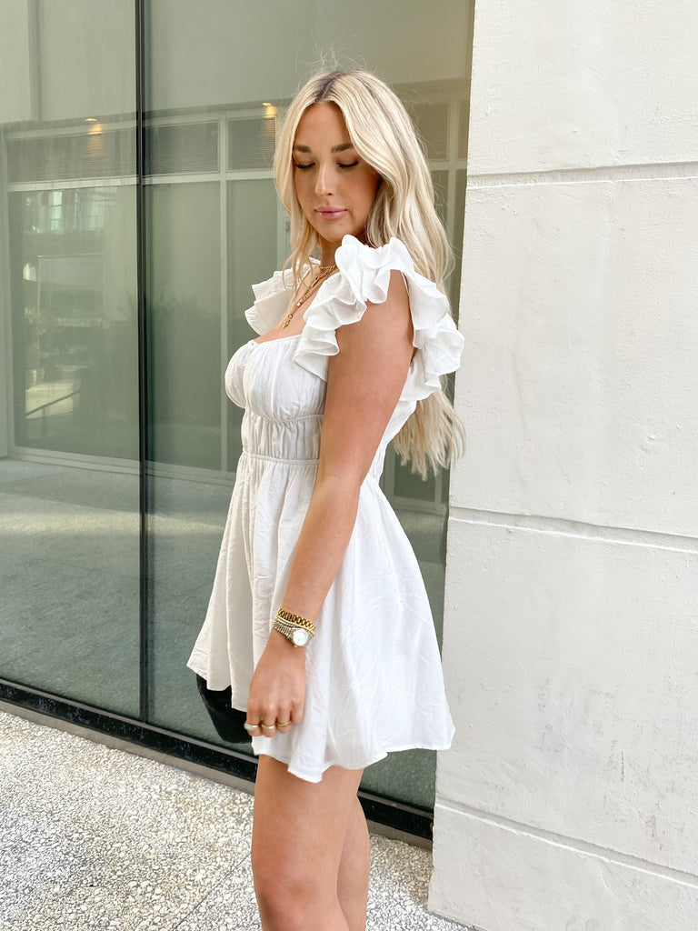 Lizabeth Dress in White