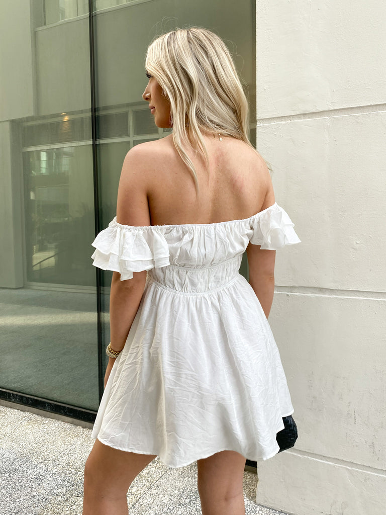 Lizabeth Dress in White