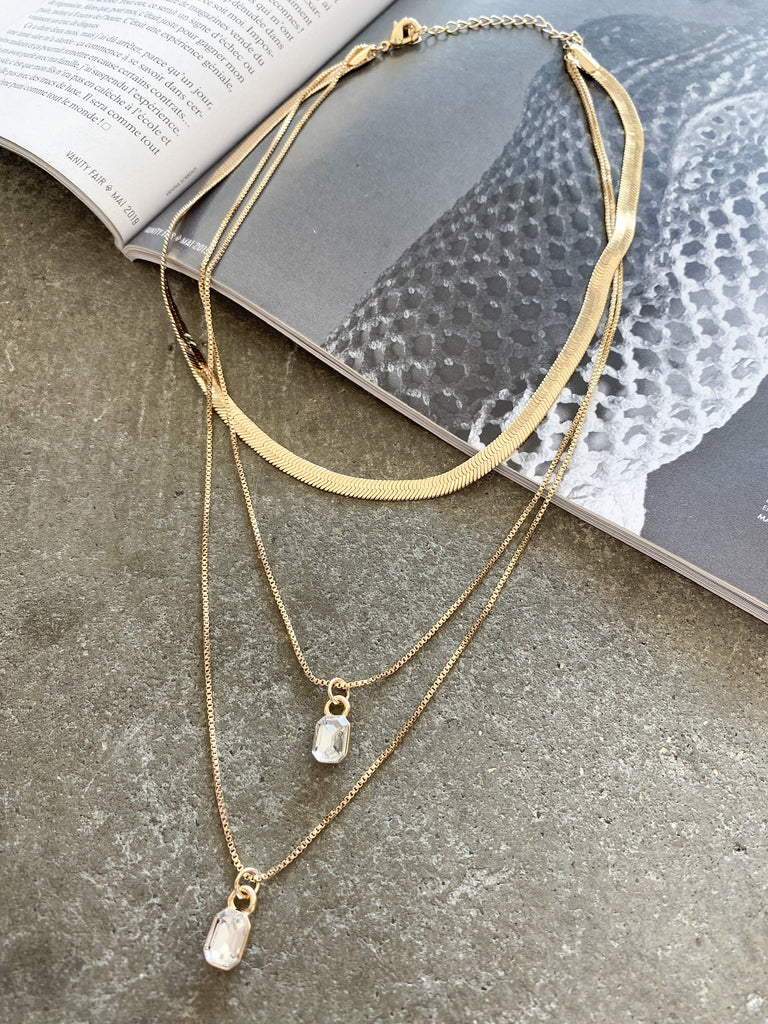 Dimonte Multi-Chain Necklace