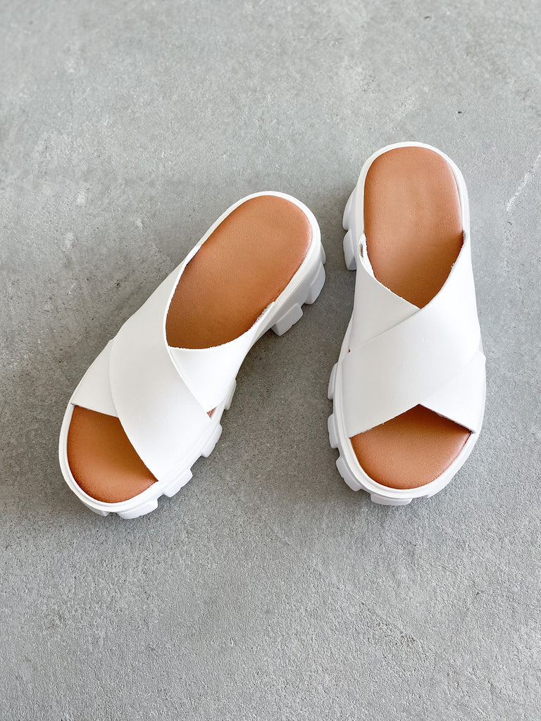 Bolton Sandals in White