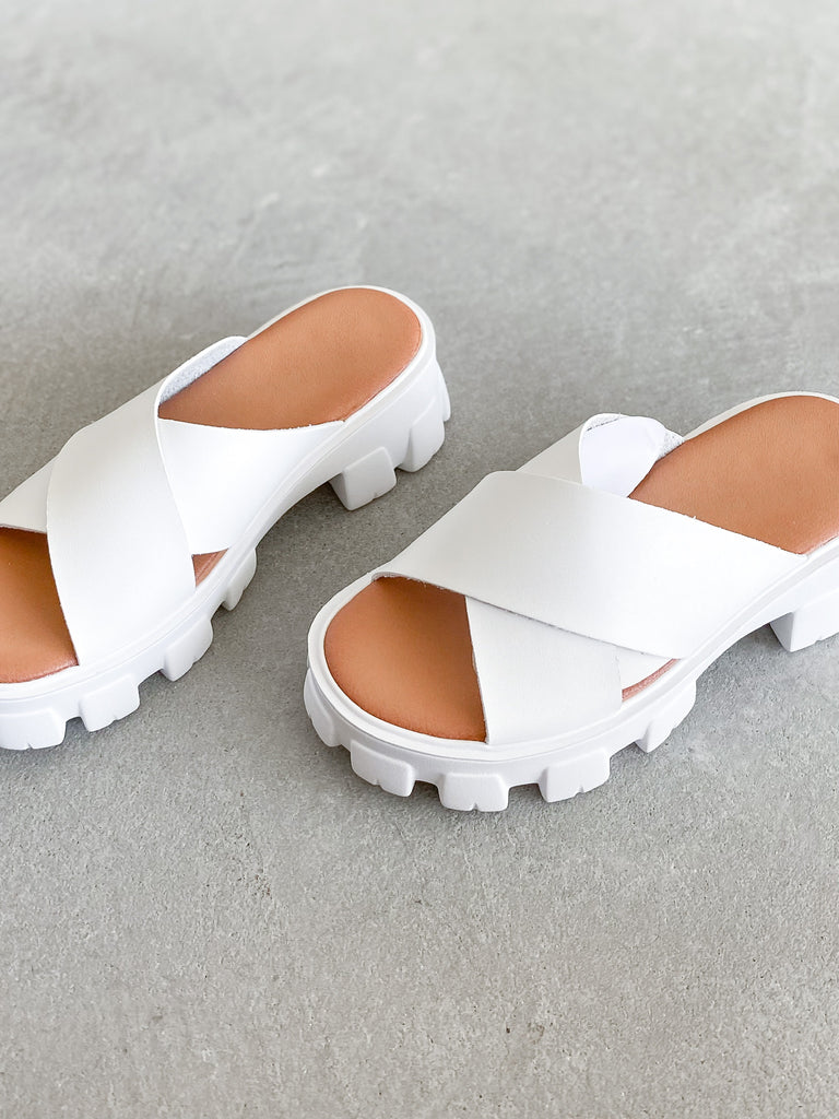 Bolton Sandals in White