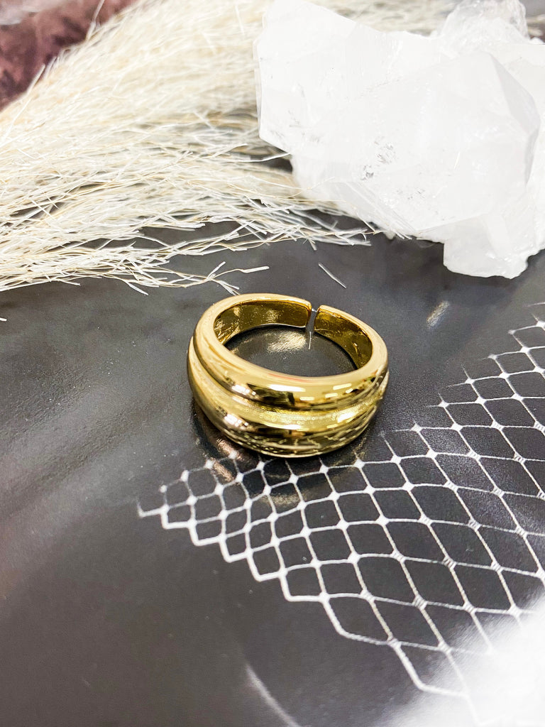 Gilded Band Ring