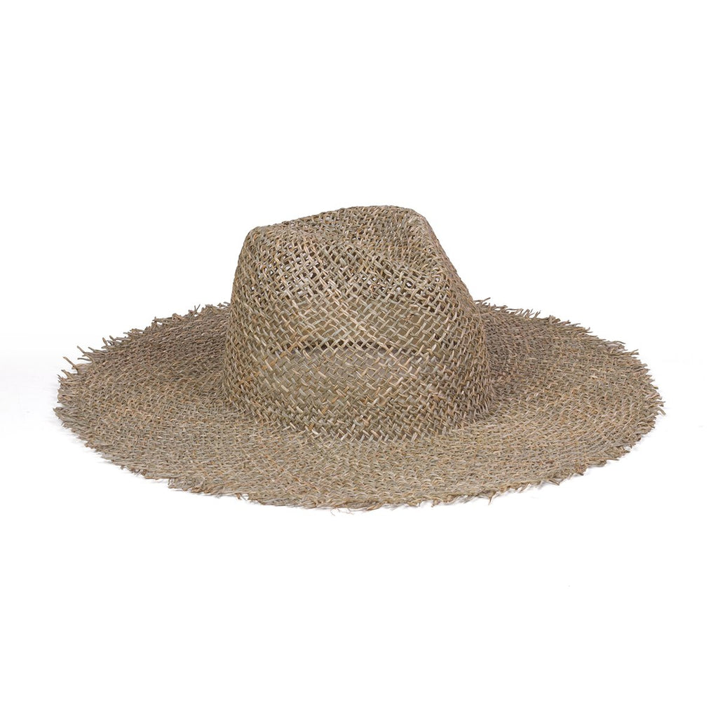 Sunny Dip Fray Fedora by LACK OF COLOR